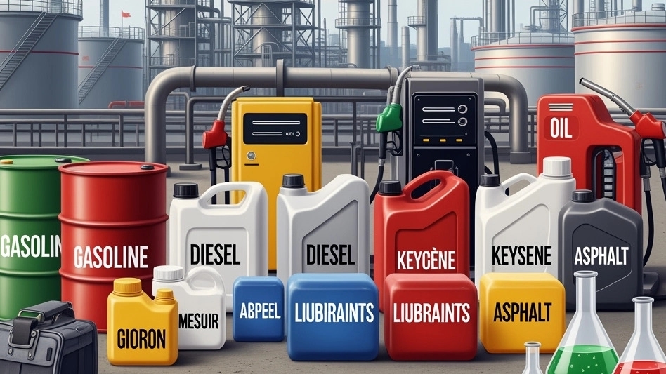 Yazd'da petrol ve petrol türevleri